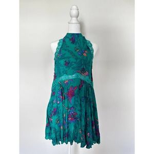 Free People She Moves Chemise Slip Swing Dress Size XS